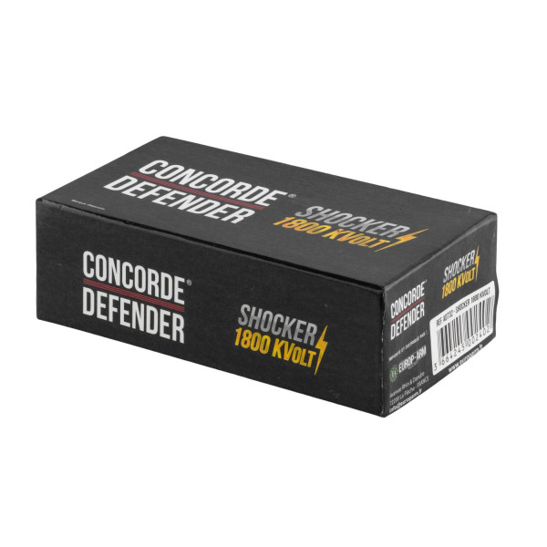 Concorde Defender électrochoc lampe rechargeable 2-en-1