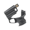 Kit pistolet PGS II Black Prepared 2 Protect avec lampe 200 lumens et bombe au poivre 11 ml