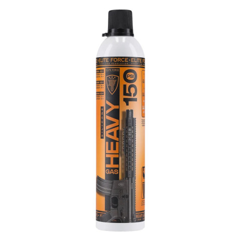 Bombe gaz maintenance Elite Force Heavy Gas 560 ml huile silicone 150 PSI