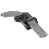Holster paddle polymère T4E pour révolver TR68 avec rétention bouton et emplacement barillet