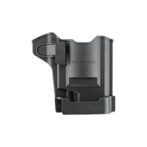 Holster paddle polymère T4E pour révolver TR68 avec rétention bouton et emplacement barillet