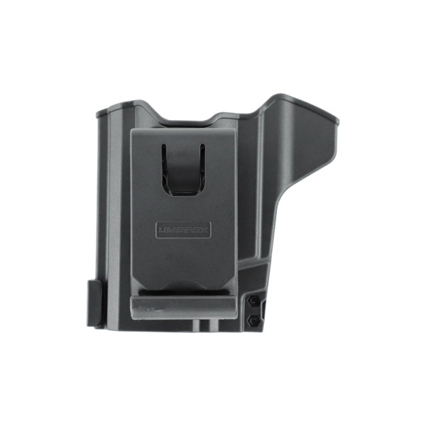 Holster paddle polymère T4E pour révolver TR68 avec rétention bouton et emplacement barillet