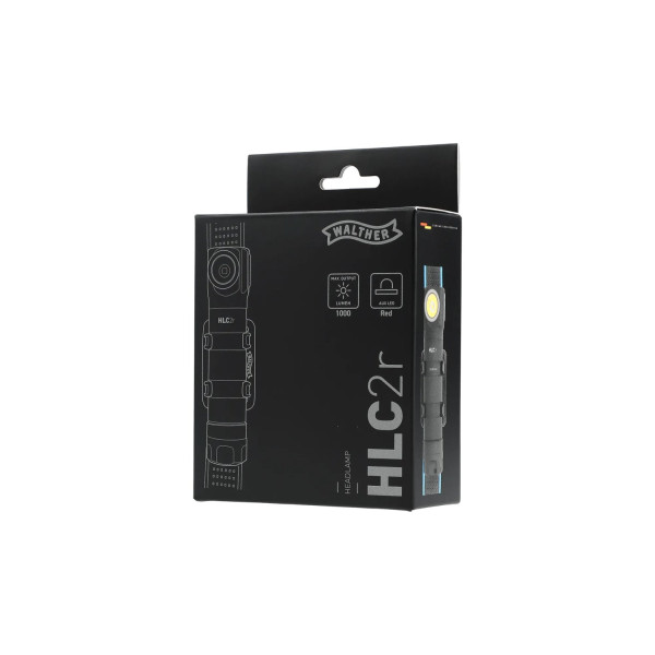 Lampe frontale rechargeable Walther HLC2R 1000 lumens