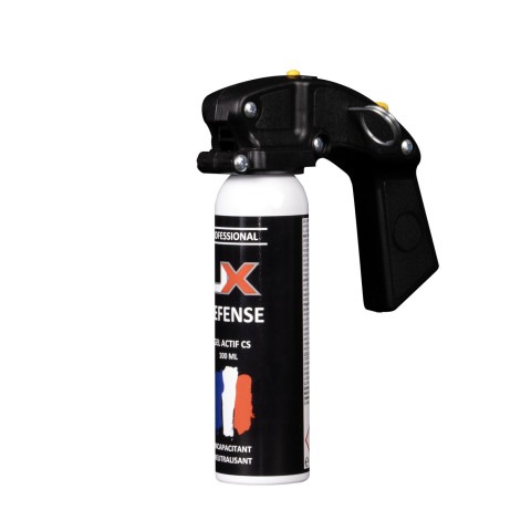 Bombe lacrymogène gel UX Pro 100 ml à poignée standard