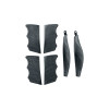Kit dos de poignée et plaquettes de crosse tailles S et L pour SFP9 T4E Heckler & Koch