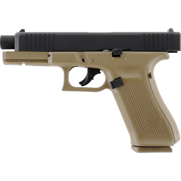 Pistolet paintball Glock 17 Gen5 T4E calibre 43 couleur Coyote French Army
