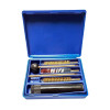 Kit de nettoyage Megaline calibre 22 pour arme de poing laiton bleu