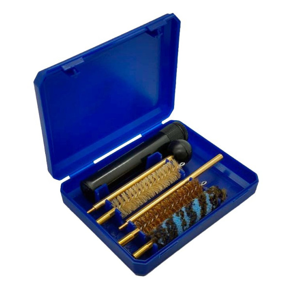Kit de nettoyage Megaline calibre 22 pour arme de poing laiton bleu
