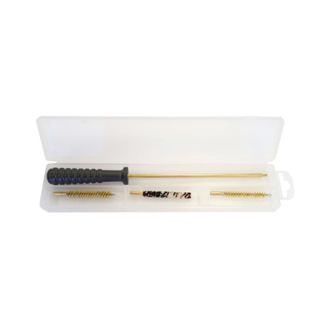 Kit de nettoyage calibre 22 pour arme de poing Megaline laiton transparent