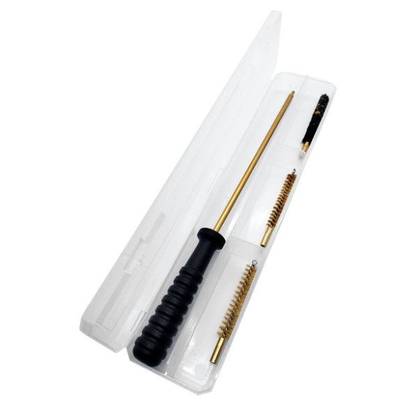 Kit de nettoyage calibre 22 pour arme de poing Megaline laiton transparent
